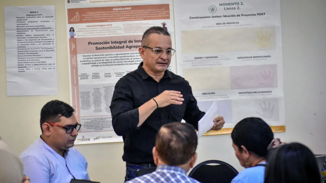 Comunidades del Catatumbo avanzan en la actualización de su Plan de Acción para la Transformación Regional (PATR)