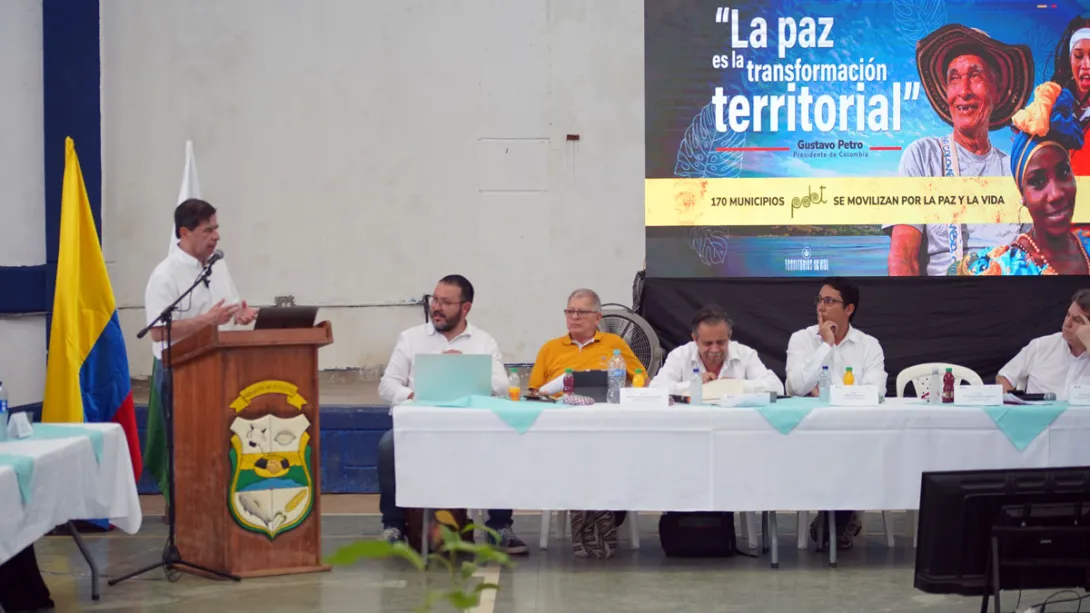Los 13 municipios PDET del Bajo Cauca, Norte y Nordeste de Antioquia, priorizaron proyectos de inversión