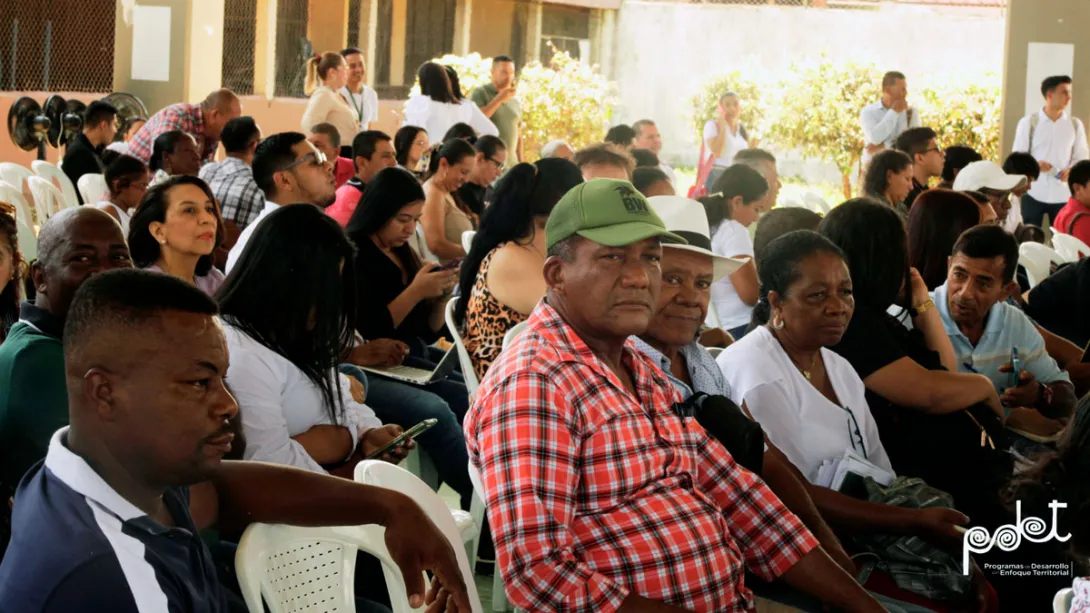 Más de 233 delegados de comunidades de la Cuenca del Caguán, el gobierno nacional y territorial, acompañaron la actualización de los Planes de Acción para la Transformación Regional