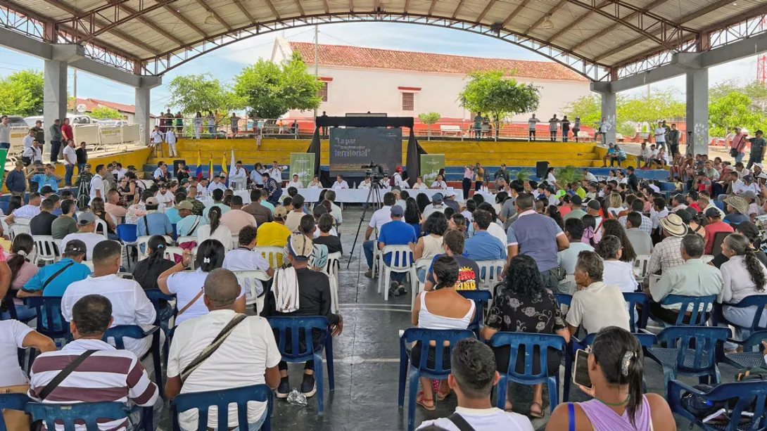 Pacto Territorial por la Vida y la Paz en el Encuentro Subregional del Sur de Bolívar
