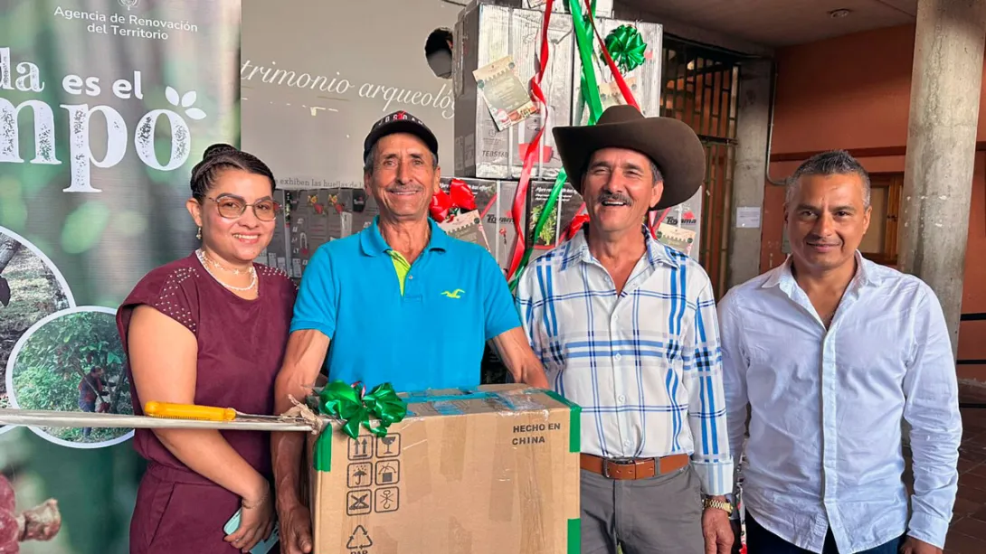 Con éxito culmina la ejecución del proyecto de fortalecimiento integral de la cadena cacaotera en Amalfi, Antioquia
