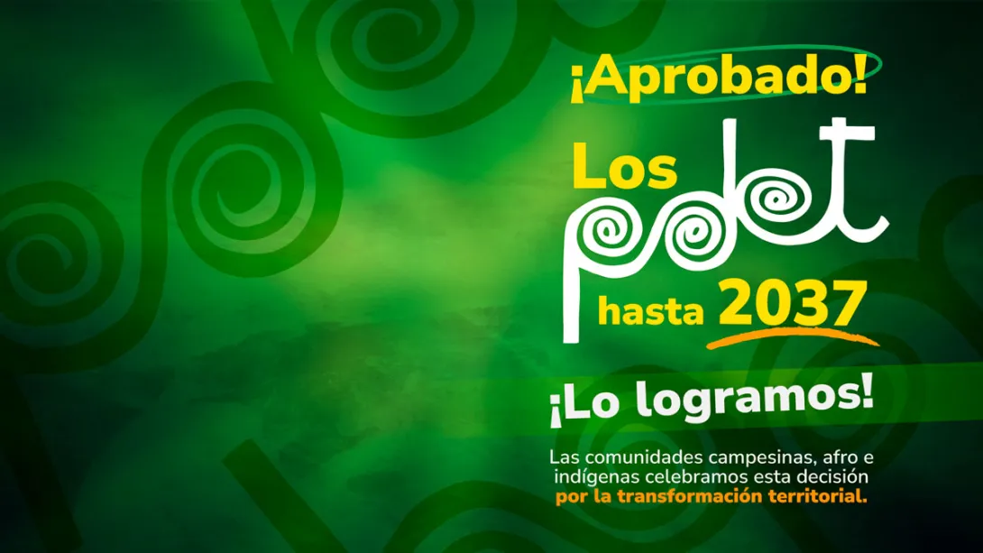 Senado aprueba proyecto de ley que extiende la vigencia de los PDET hasta 2037