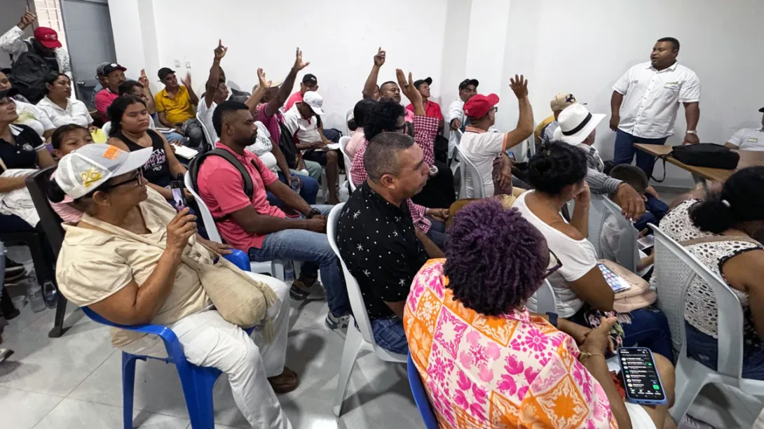 Comunidades de San José de Uré en socialización del proyecto