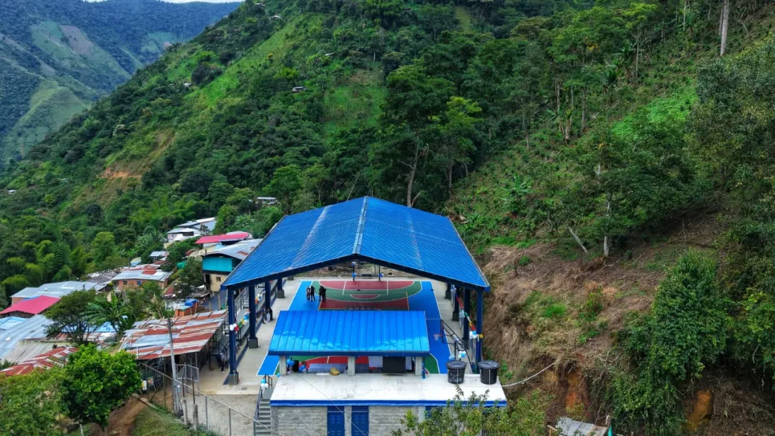 Nuevo polideportivo de Planadas, Tolima