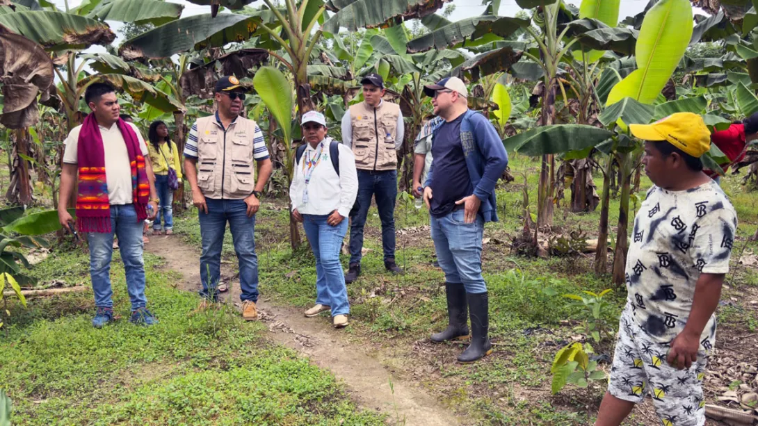 Agricultores indígenas de Arauca
