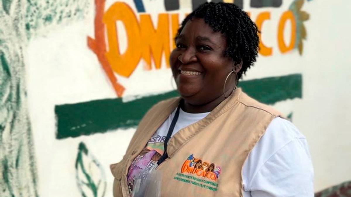 María Yasiri Mosquera, lider afro de AMUCAICO