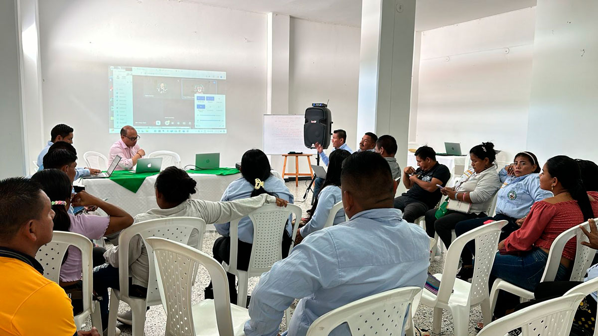 Comunidades del Catatumbo participando en la actualización de los PATR