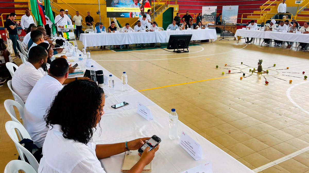 Comunidades del Pacífico y Frontera Nariñense en la actualización de los PATR