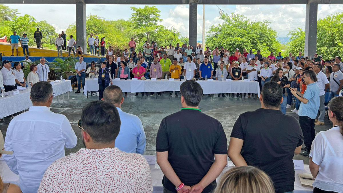 Comunidades del Sur de Bolívar en la actualización de los PATR
