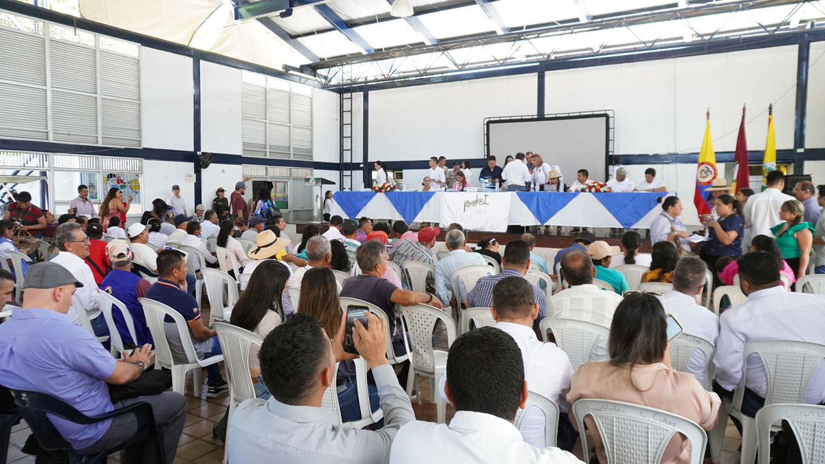 Comunidades del Sur de Tolima en la actualización de los PATR